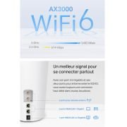 TP-Link Deco X3000-5G LTE – Router Wi-Fi 6 AX3000, tecnología 5G, 1 × 2, Puerto de 5 Gbps + 2 Puertos Gigabit