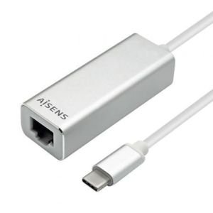 Adaptador USB Tipo-C - RJ45 Aisens A109-0341 / 1000Mbps