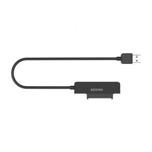 Adaptador para Discos Duros 2.5" Aisens ASE-25A03B / USB Macho - SATA