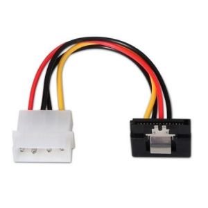 Cable Alimentación SATA Aisens A131-0163 / Molex 4 PIN Macho - SATA Hembra / Hasta 54W / 16cm