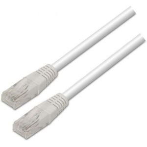 Cable de Red RJ45 UTP Aisens A133-0197 / Cat.5e / 1m / Blanco