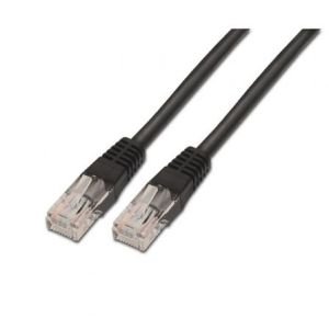 Cable de Red RJ45 UTP Aisens A133-0205 Cat.5e / 3m / Negro