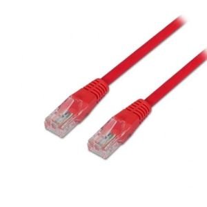 Cable de Red RJ45 UTP Aisens A135-0239 Cat.6 / 2m / Rojo