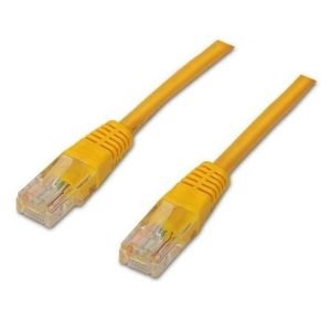 Cable de Red RJ45 UTP Aisens A135-0255 Cat.6 / 2m / Amarillo