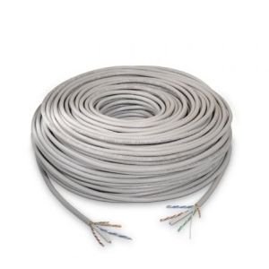 Bobina de Cable RJ45 UTP Aisens A135-0261 Cat.6 / 100m / Gris