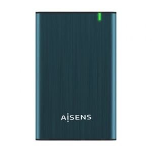 Caja Externa para Disco Duro de 2.5" Aisens ASE-2525PB / USB 3.0 / Sin tornillos