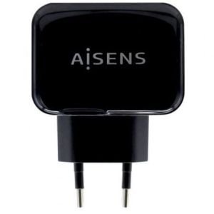 Cargador de Pared Aisens A110-0440 / 2xUSB / 17W