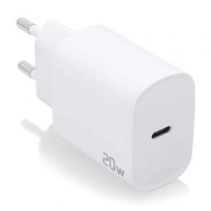 Cargador de Pared Aisens A110-0752 / 1xUSB Tipo-C / 20W