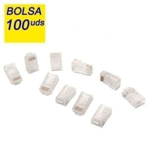 Conectores RJ45 Aisens A138-0292 / Cat.5e / 100 uds