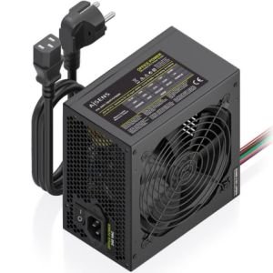 Fuente de Alimentación Aisens ASPC-500ATX-PSEBK / 500W / Ventilador 12cm