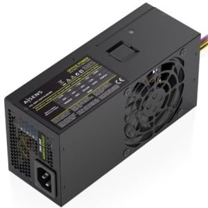 Fuente de Alimentación TFX Aisens ASPC-500TFX-SEOBK / 500W / Ventilador 8cm
