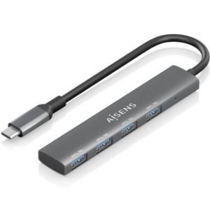 Hub USB Tipo-C 3.0 Aisens A109-0943 / 4xUSB