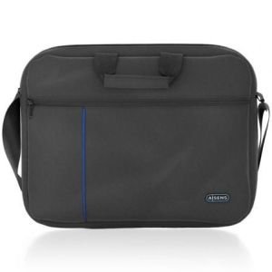 Maletín Aisens ASBG-BC021-BK para Portátiles hasta 15.6" / Negro