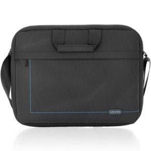 Maletín Aisens ASBG-BC022-BK para Portátiles hasta 15.6" / Negro