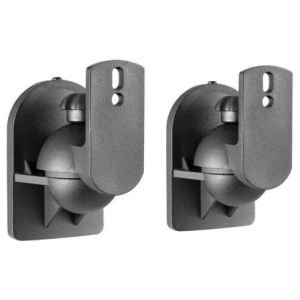 Soporte de Pared Giratorio / Inclinable Aisens SPK06U-423 para Altavoces / hasta 3.5kg