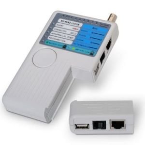 Tester Aisens A142-0313 para RJ11-RJ12-RJ45 / USB / Coaxial