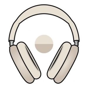 Auriculares Bluetooth Apple Airpods Max USB-C / Blanco Estrella
