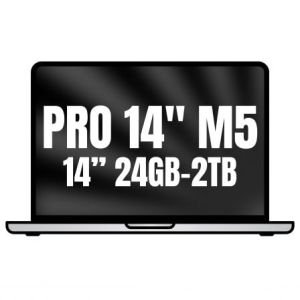 Apple Macbook Pro 14" / M5 Pro 18-Core CPU / 24GB / 2TB SSD / 20-Core GPU / Plata