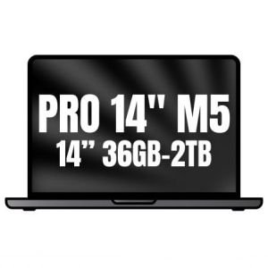 Apple Macbook Pro 14" / M5 Max 18-Core CPU / 36GB / 2TB SSD / 32-Core GPU / Negro Espacial
