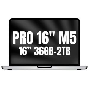 Apple Macbook Pro 16" / M5 Max 18-Core CPU / 36GB / 2TB SSD / 32-Core GPU / Plata