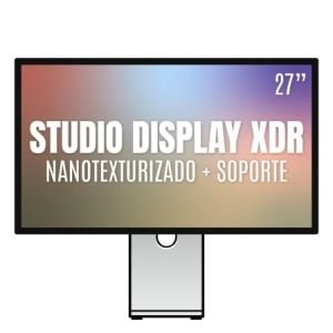 Apple Studio Display XDR 27" / Cristal Nano texturizado / Soporte con altura e inclinación ajustable