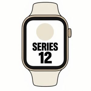 Apple Watch Series 12 / GPS / 42mm / Dorado Claro / Correa Deportiva Arena (S / M)