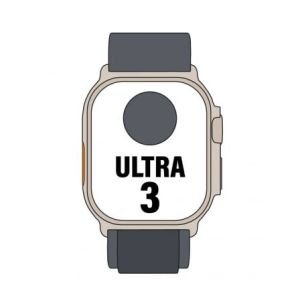 Apple Watch Ultra 3 / GPS / Cellular / 49mm / Caja Titanio Negro / Correa Loop Alpine Negra S