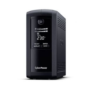 SAI Línea Interactiva Cyberpower VP1000ELCD / 1000VA-550W / 4 Salidas / Formato Torre