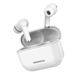 Auriculares Bluetooth Daewoo DW2002 con estuche de carga / Autonomía 6h / Blancos