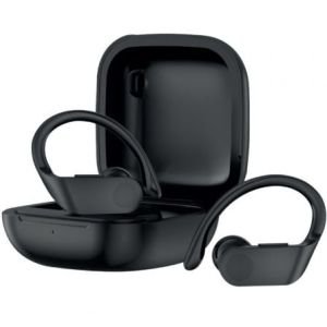 Auriculares Deportivos Bluetooth Daewoo TWS SPORT DW2012 con estuche de carga / Autonomía 3h / Negros