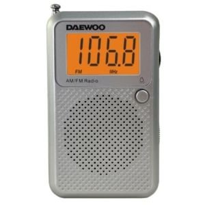 Radio Portátil Daewoo DW1115 / a Pilas / Gris
