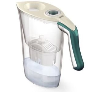 Pack Jarra Filtrante Laica Carmen Tosca / 2.3L / Verde Oscuro / Jarra + 1 Filtro BI-FLUX