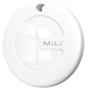 Localizador Leotec EasyTag Dual / Blanco / Incluye Llavero Rojo