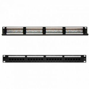 Patch Panel Nanocable 10.21.3124 / 24 Puertos / Cat.6 / Altura 1U