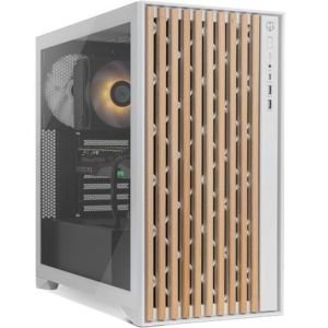 Caja Gaming Semitorre Nox Hummer Element / Blanca
