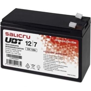 Batería Salicru UBT 12 / 7 V2 compatible con SAI Salicru según especificaciones