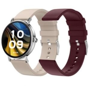Smartwatch SPC Smartee Duo Velvet 9656B / Notificaciones / Frecuencia Cardíaca / Blanco