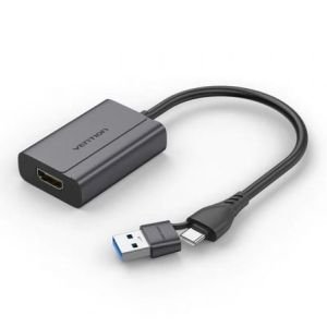 Adaptador Vention ACYHB / USB Tipo-C Macho / USB Macho - HDMI Hembra