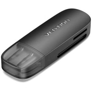 Lector de Tarjetas Externo Vention CLEB0 / USB 2.0