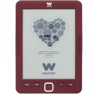 Libro Electrónico Ebook Woxter Scriba 195 / 6" / Tinta Electrónica / Rojo