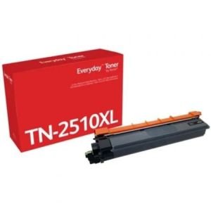 Tóner compatible Xerox 006R04870 compatible con Brother TN2510XL Alta Capacidad / Negro