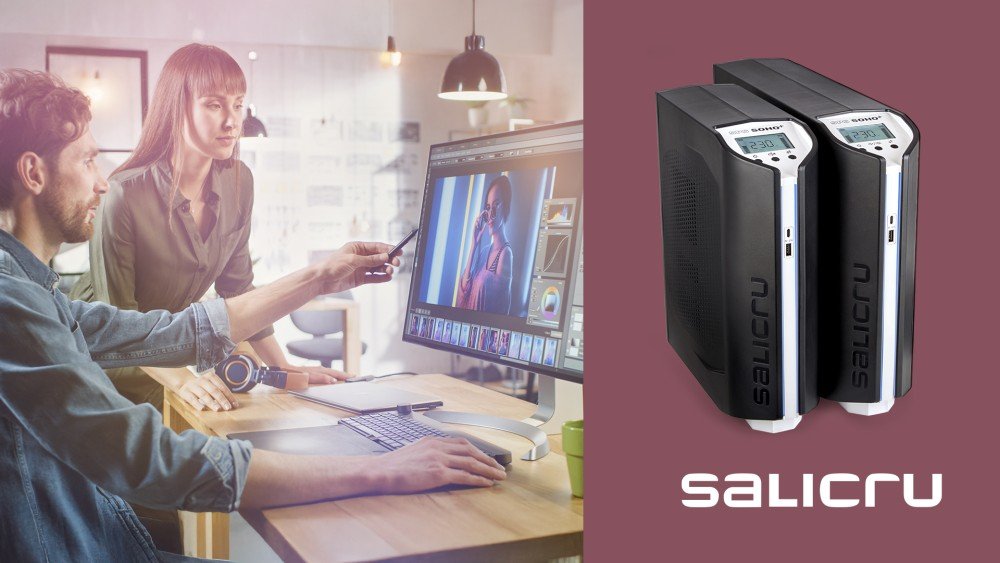 SAI Salicru SPS SOHO+ en una oficina